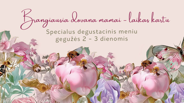 Mamos dienos degustacinė kelionė dviem